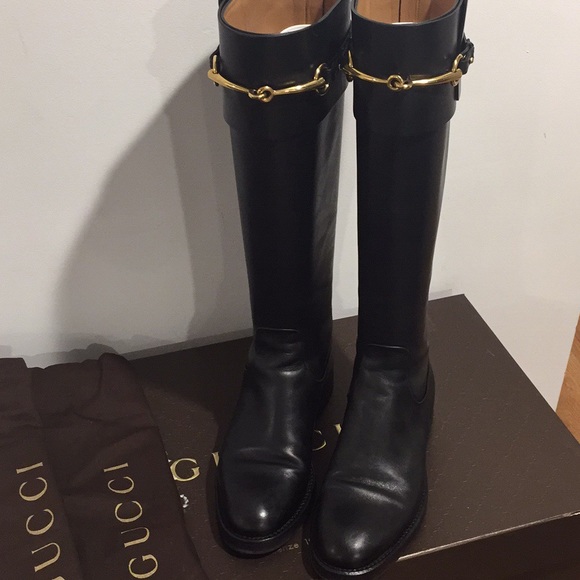 Gucci Shoes - ✨ GUCCI ✨ JAMIE TALL RIDING BOOTS. Black / Sz 36.